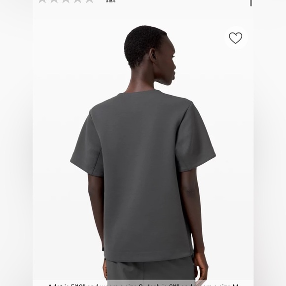 NWT! Lululemon Lab Confluence SS Crew - Picture 5 of 6